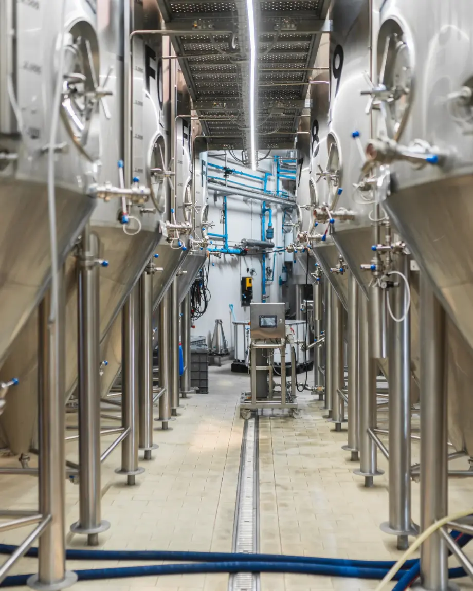 Wide view of FORGEMFG's wash, print and knitting departments on the Dongguan factory floor