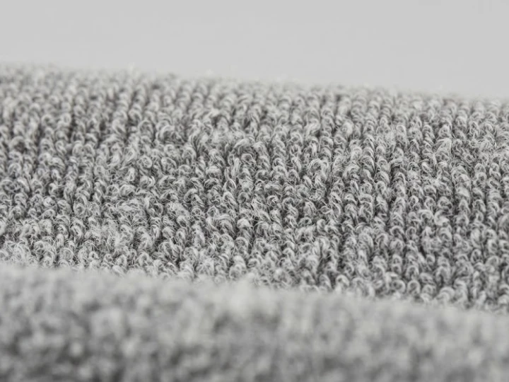 Snow wash grade G2 fabric swatch showing classic even mottling